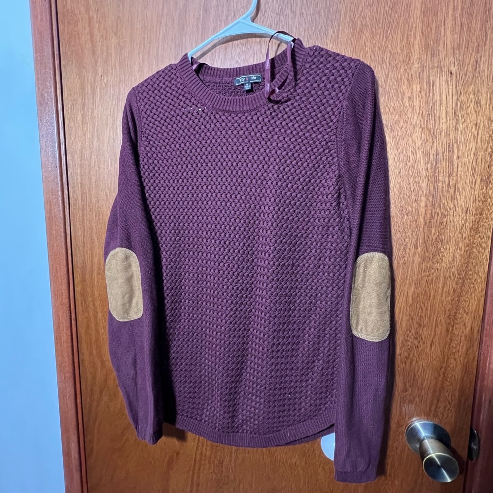 Lety & Me size Medium maroon long sleeved top